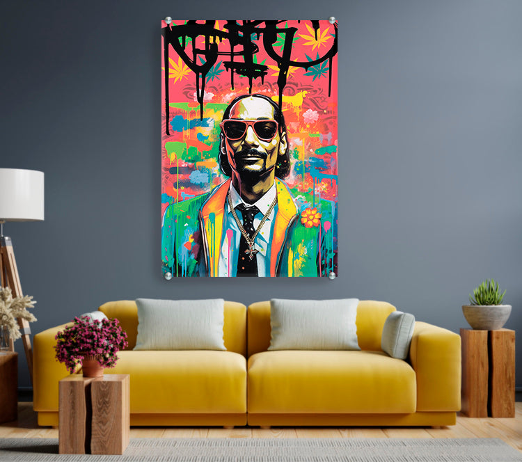 Snoop Dogg - obraz na szkle