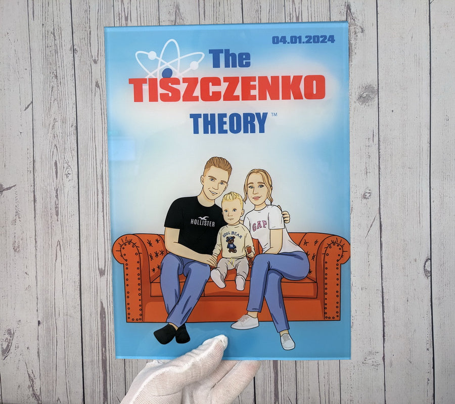 The Big Bang Theory - personalizowany obraz, cartoonizowany portret