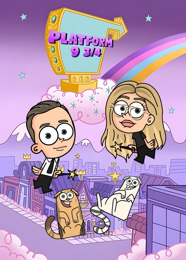 The Fairly OddParents (Wróżkowie chrzestni) - personalizowany obraz, cartoonizowany portret