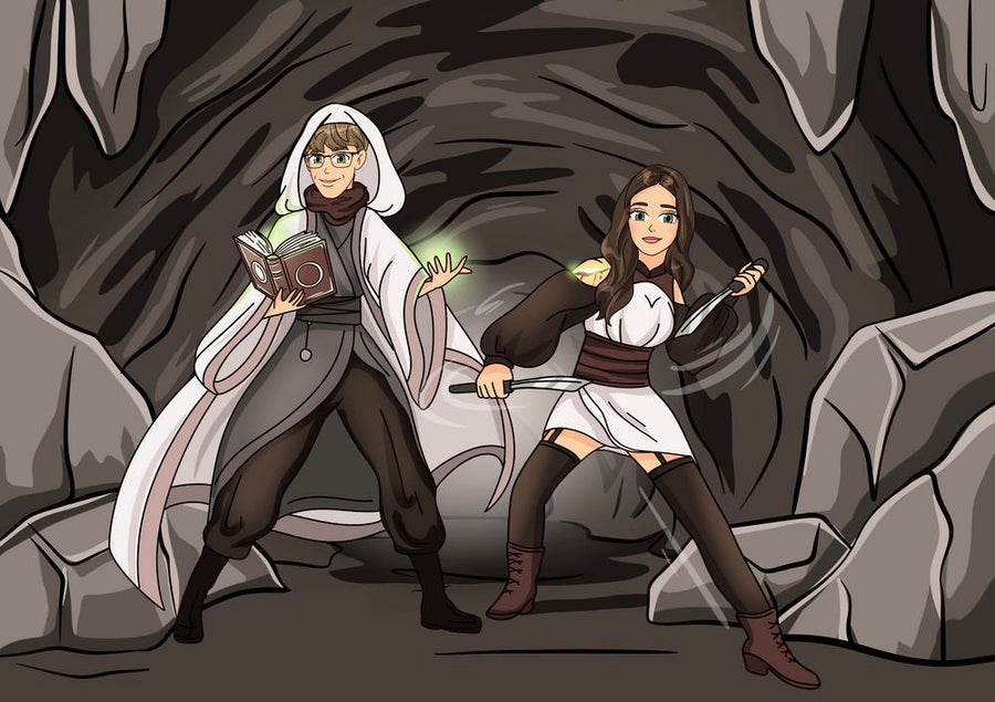 Inne rysunki Anime - personalizowany obraz, cartoonizowany portret - Homy Post