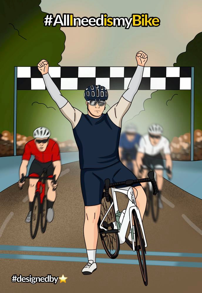 Portret w stylu piłkarskim / sportowym - personalizowany obraz ze zdjęcia - Homy Post