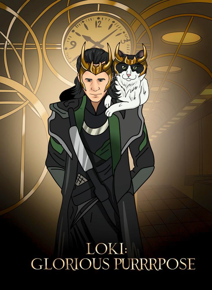 Cartoonizowany portret w stylu Superbohaterów - zamów personalizowany obraz