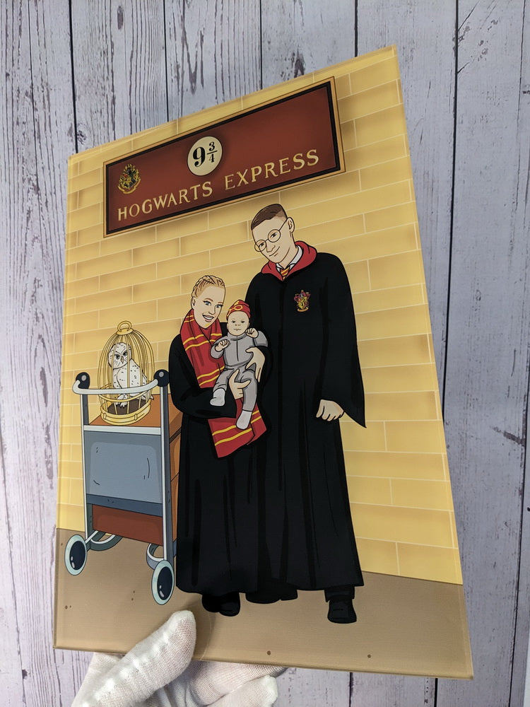 Harry Potter - personalizowany obraz, cartoonizowany portret
