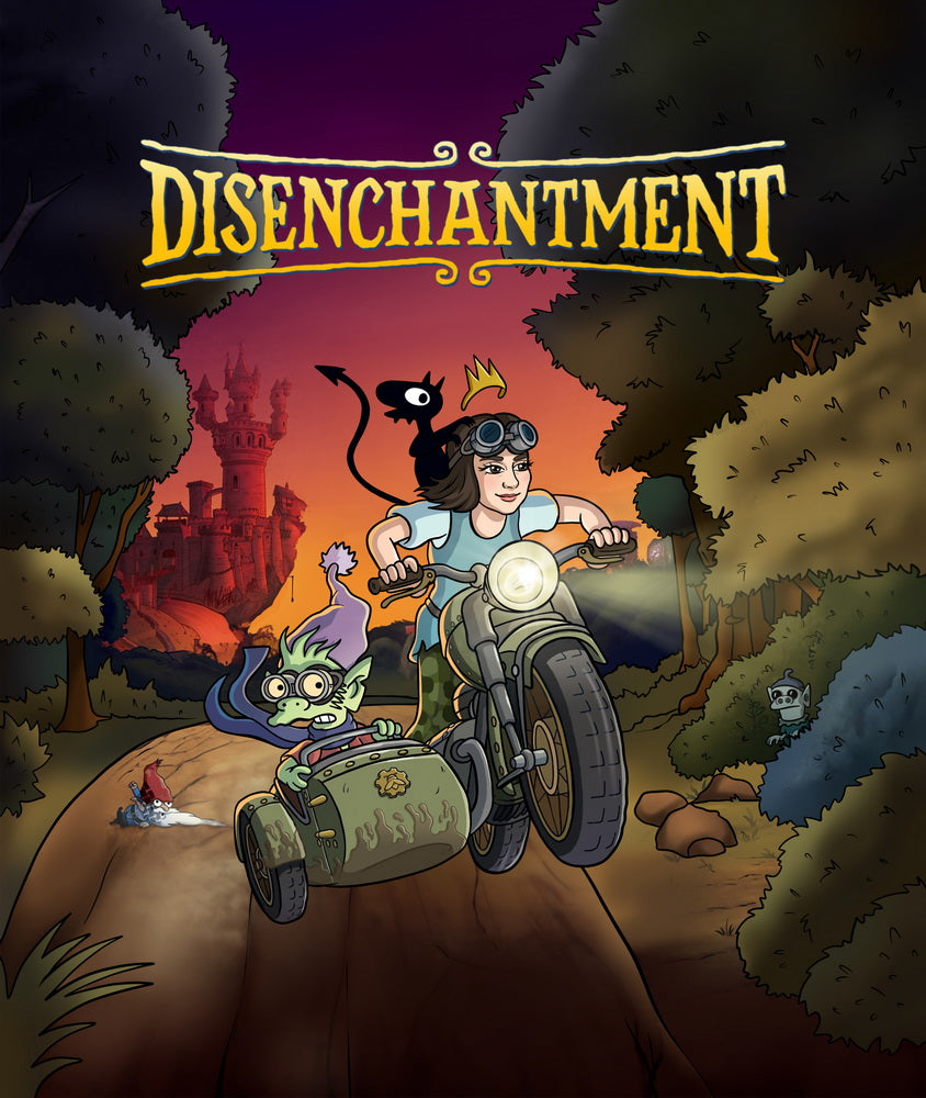 Disenchantment (Rozczarowani) - personalizowany obraz, cartoonizowany portret - Homy Post