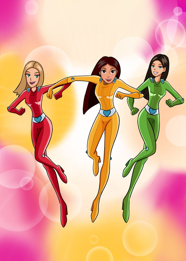 Totally Spies! (Odlotowe agentki) - personalizowany obraz, cartoonizowany portret